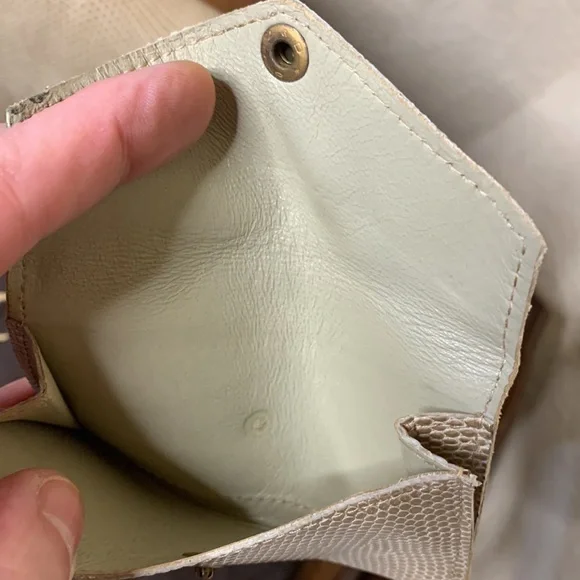 Vintage Gucci Lizard Front Flap Twist Lock Mini Bag - Picture 15 of 15